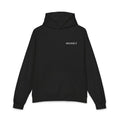 Monet Minimal Logo Hoodie — Relaxed Black Streetwear Pullover