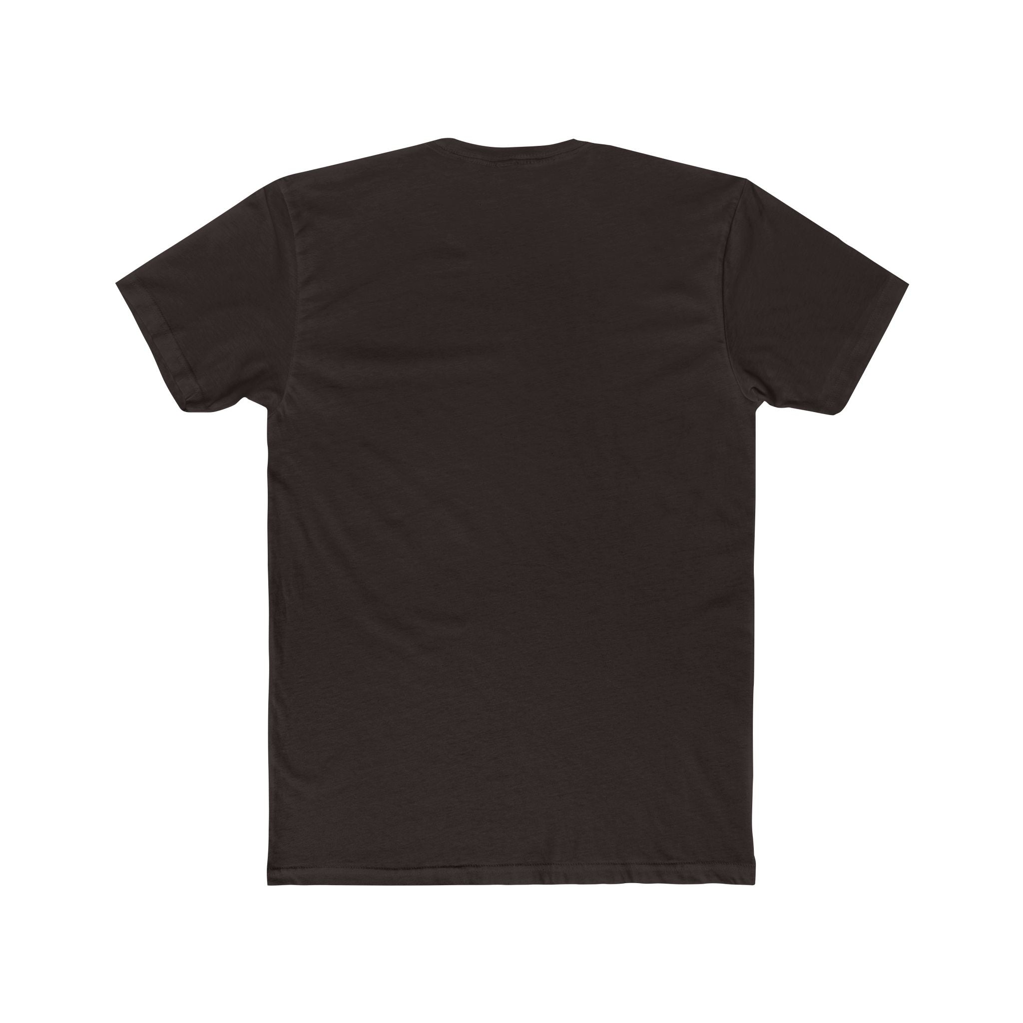Monet MN Monogram Tee — Minimalist Red Logo Cotton Crew T‑Shirt