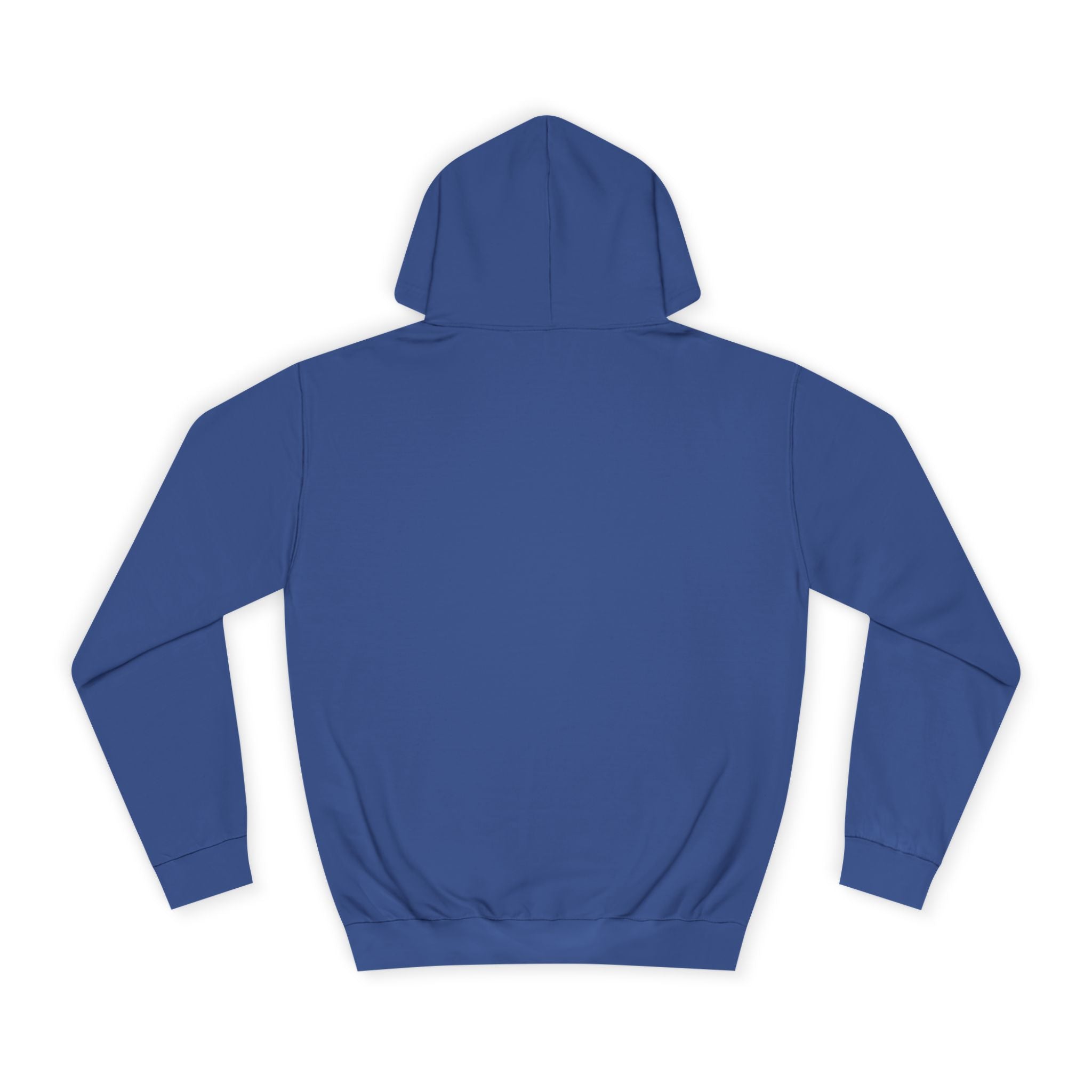 College Hoodie – Minimal White Embroidered Campus Logo