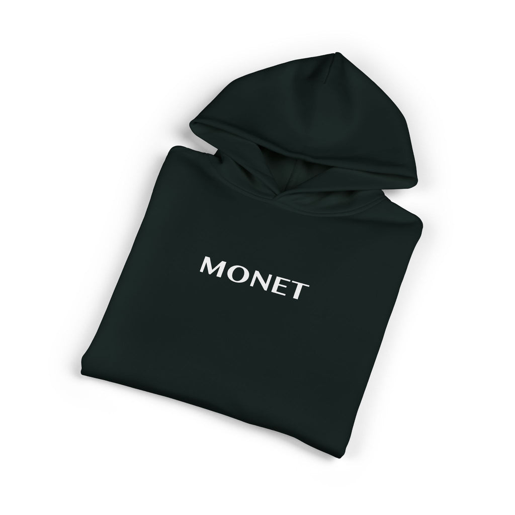 Monet Relaxed Hoodie - Minimalist Artist Name Pullover