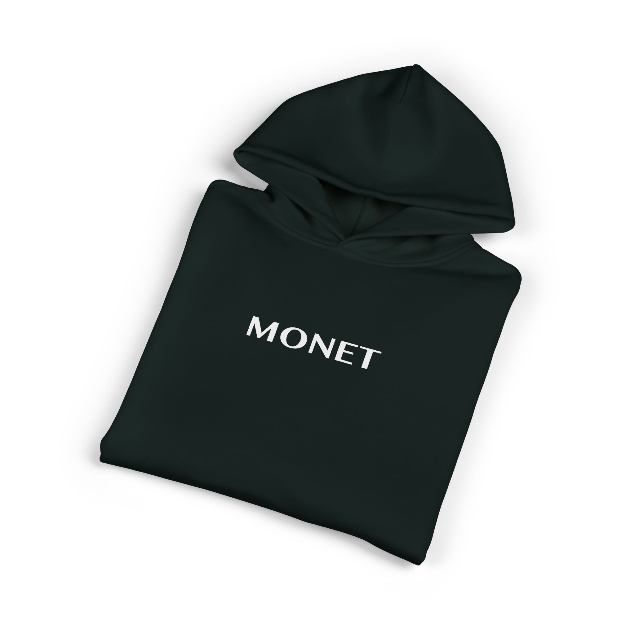 Monet Relaxed Hoodie - Minimalist Artist Name Pullover