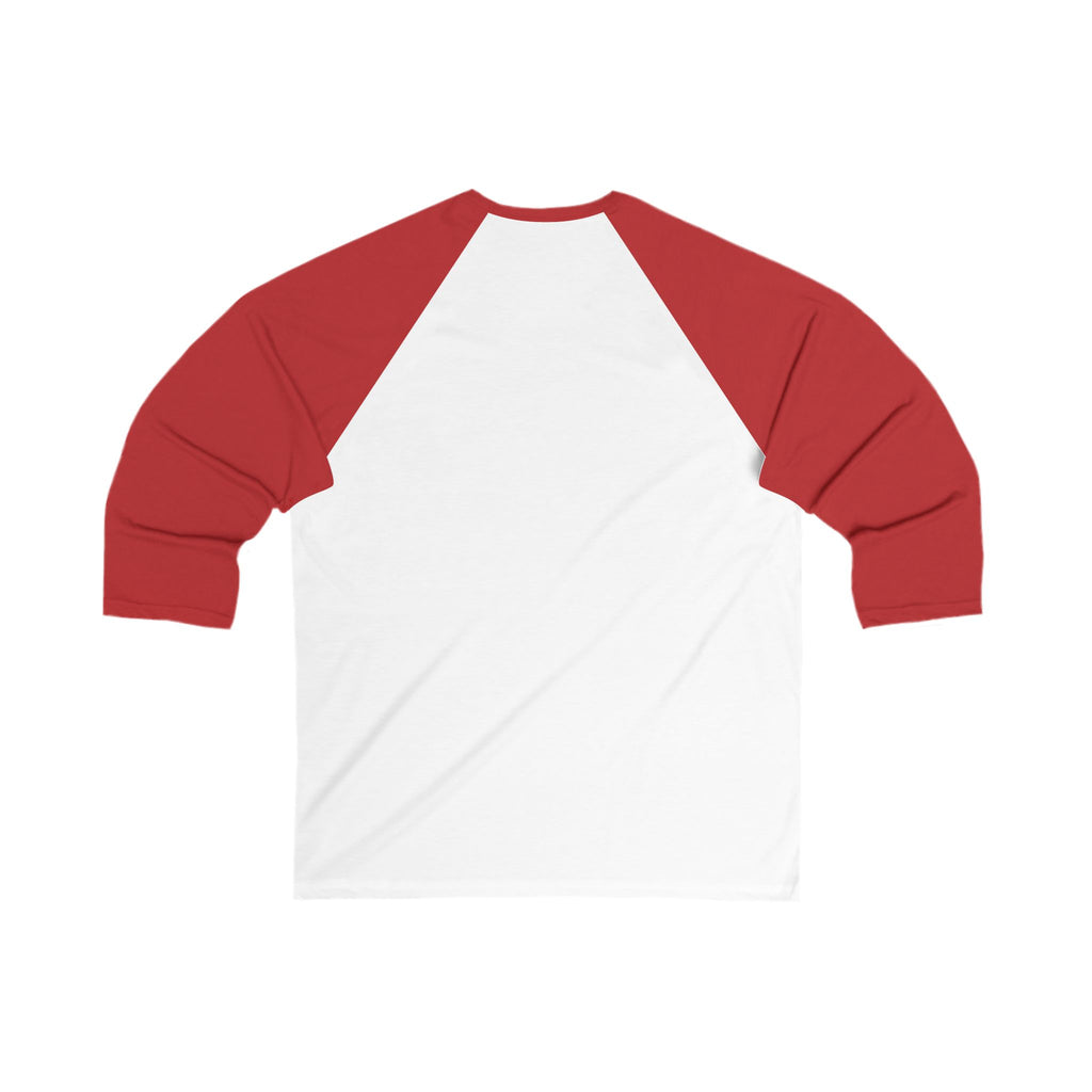 Monet Baseball Tee — Retro Red 3/4 Sleeve Raglan Shirt
