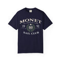 Monet Sail Club T-Shirt — Nautical Crest Graphic Tee (1992)