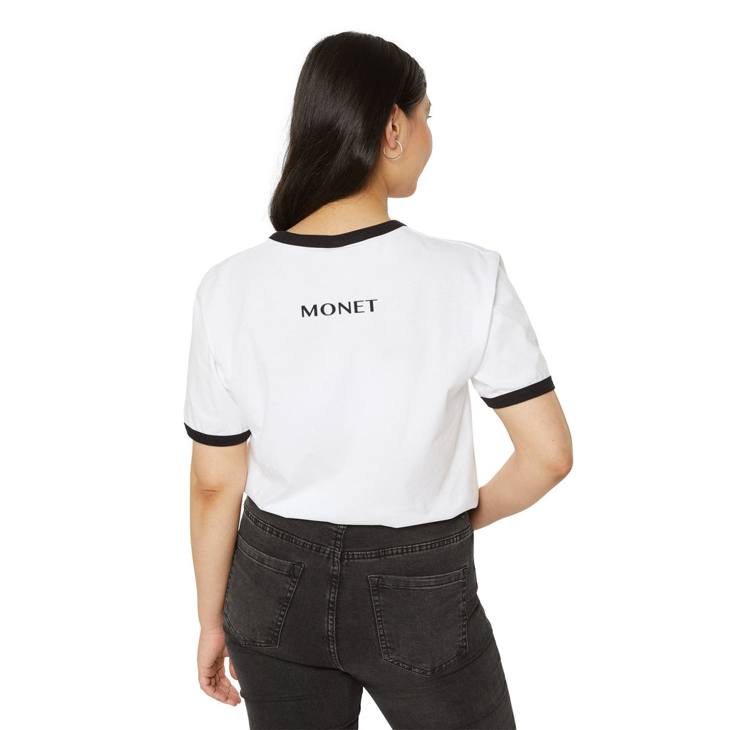 Monet Cat Banjo Ringer T-Shirt