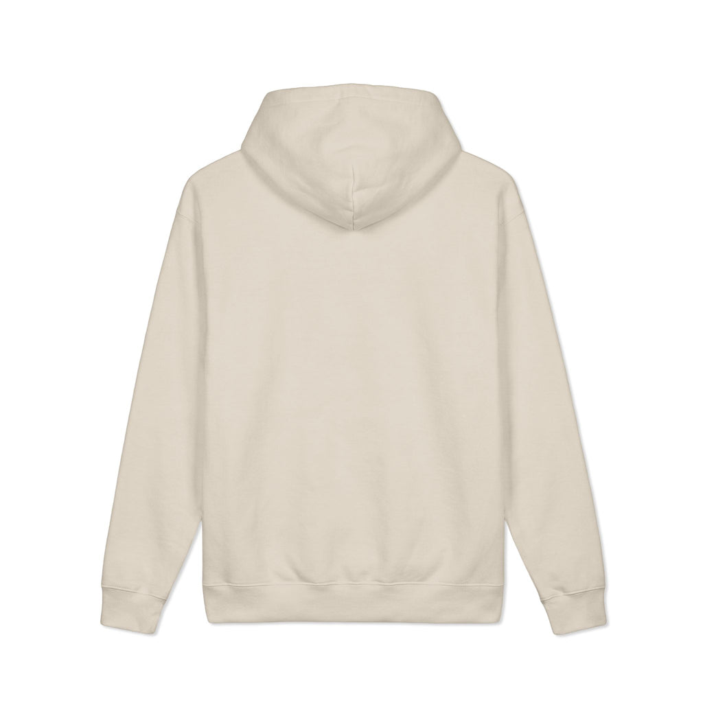Monet Logo Hoodie — Minimalist Brown Art-Inspired Sweatshirt