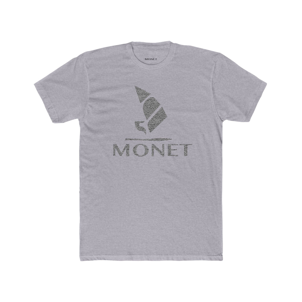 Monet Sailboat Graphic Tee — Vintage Nautical Crew T‑Shirt