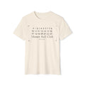 Monet Sail Club Graphic T-Shirt — Minimal Vintage Calendar Design
