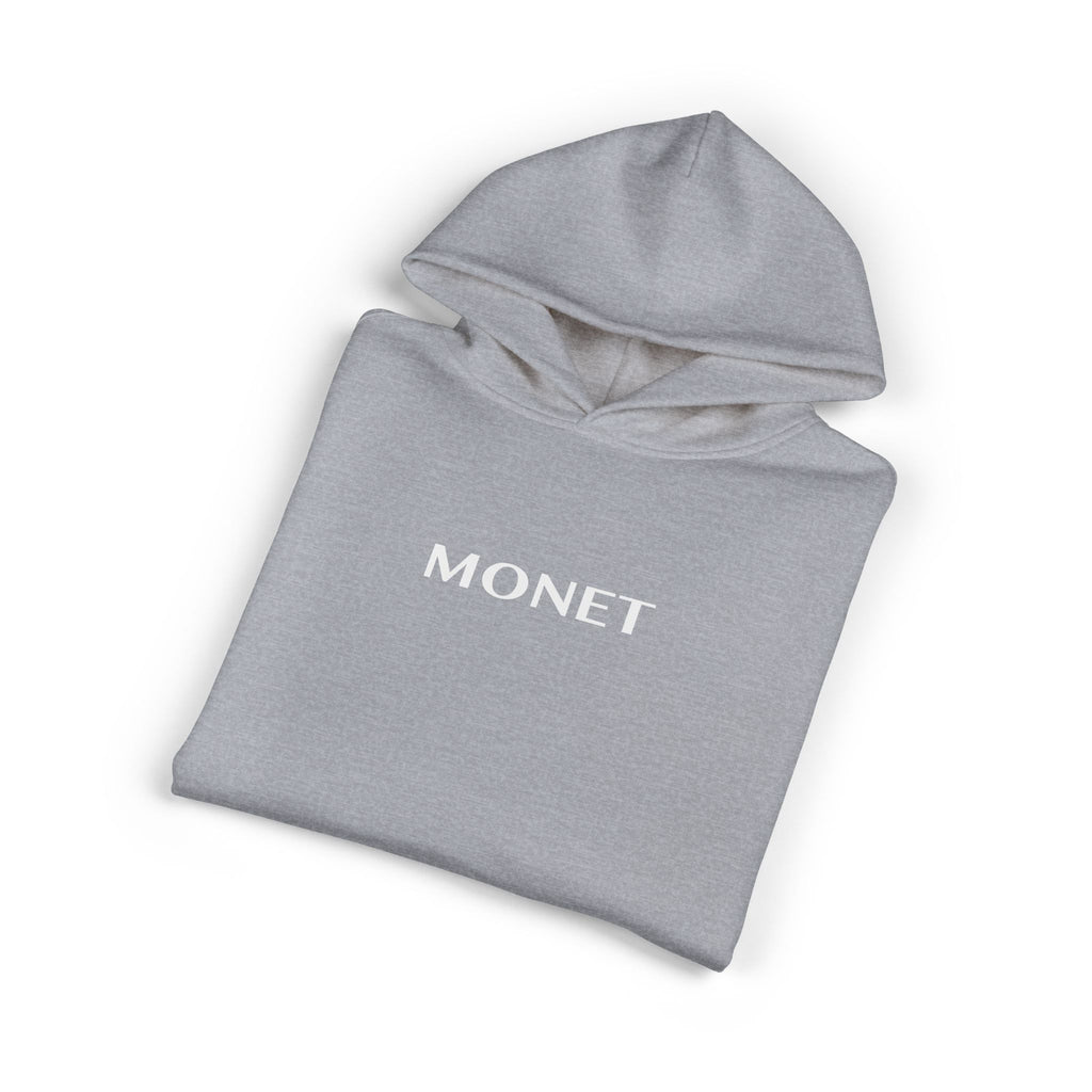 Monet Relaxed Hoodie - Minimalist Artist Name Pullover