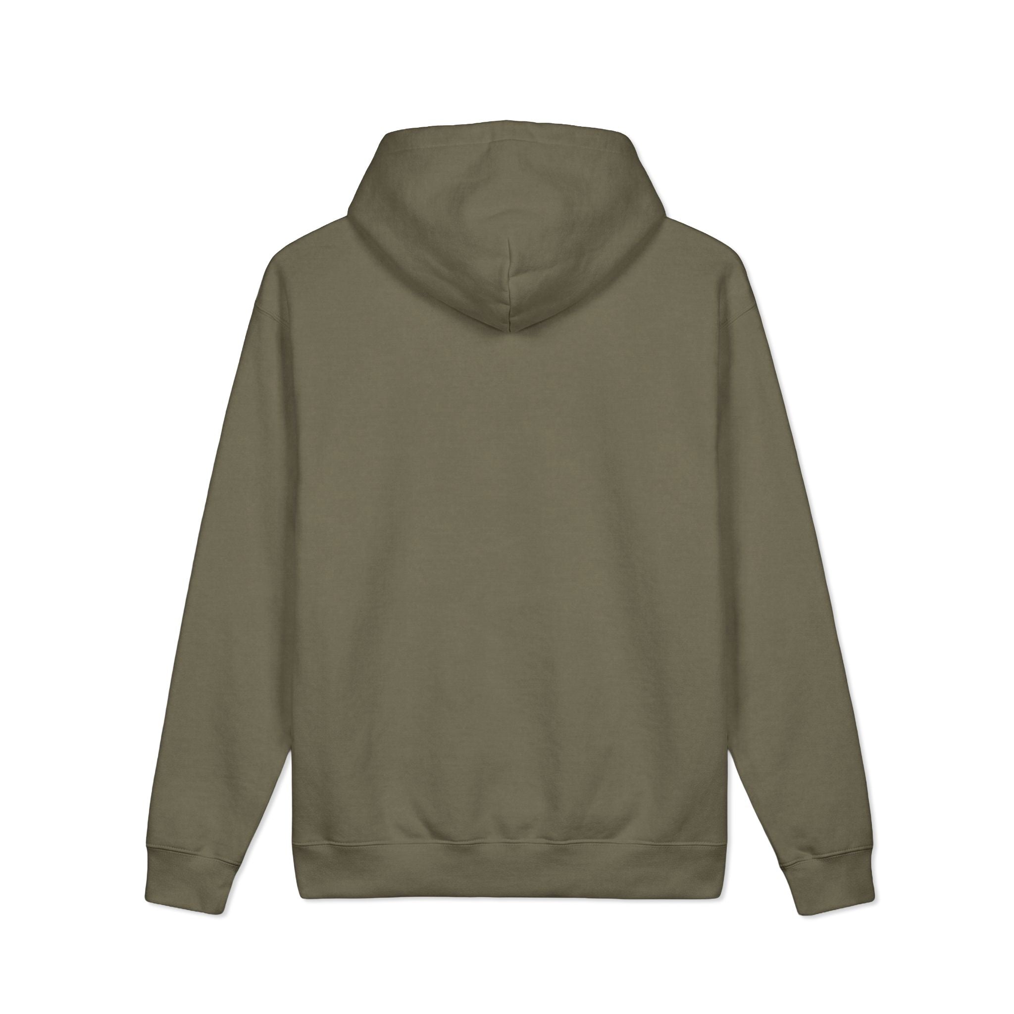 Monet Logo Hoodie — Minimalist Brown Art-Inspired Sweatshirt