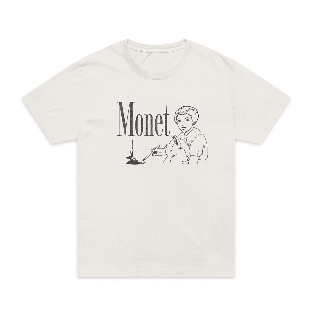 Monet Vintage Art Tee — Retro Child Illustration Graphic T-Shirt