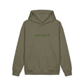 Monet Logo Hoodie — Minimalist Brown Art-Inspired Sweatshirt