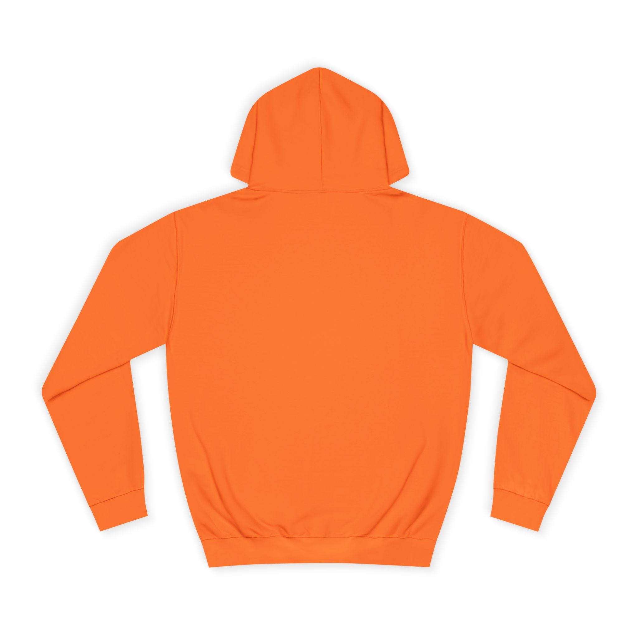 College Hoodie – Minimal White Embroidered Campus Logo